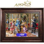 تابلو فرش شاعر جوان کد 0992 - نارسیس کارپت