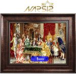 تابلو فرش پاسورباز کد 1000 - نارسیس کارپت