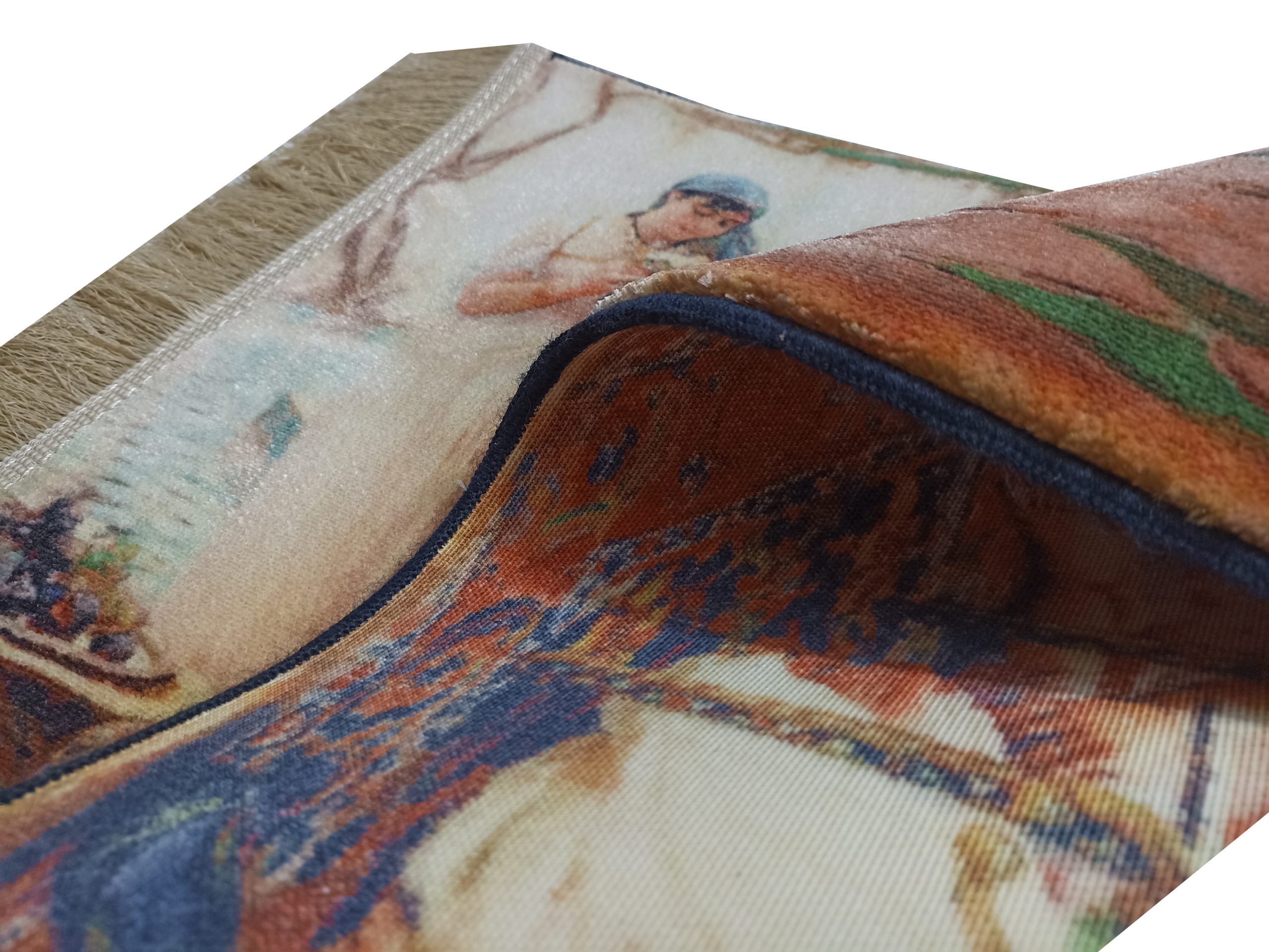 تابلو فرش یک روز در روستای الجزایر کد 143