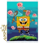 Children's carpet, SpongeBob design, code 1030