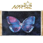 doormat of galaxy butterfly - doormat Farshineh code 70740