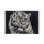 tiger design animal pictorial carpet panel