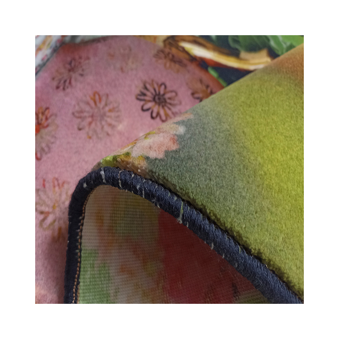 تابلو فرش کلاریس گل و گلدان کد 80