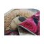 تابلو فرش اتاق کودک طرح خرس و گل رز کد 10540