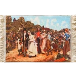 Rural wedding pictorial carpet panel (bridesmaid) code 1043