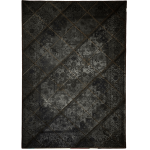 40-piece machine-made carpet with smoked color background code 115