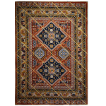 Forty-piece Qashqai design carpet code 121