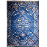 Modern 40-piece carpet with blue background code 123