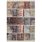 Forty-piece embroidered carpet with runner rug design code 107