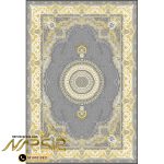 فرشینه فرش طرح تبریز رنگ طوسی کد 9009 - نارسیس کارپت