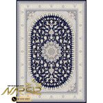 فرشینه فرش طرح فرش سمین رنگ سرمه ای کد 9015 - نارسیس کارپت