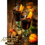 فرشینه آشپزخانه طرح چای دارچین کد 7014 - فرشینه نارسیس