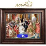 تابلو فرش رقص شاهزاده کد 0990 - نارسیس کارپت