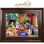 تابلو فرش کادو تولد نوزاد کد 0993 - نارسیس کارپت