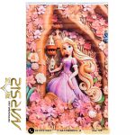 فرش کودک دخترانه طرح شاهزاده کد 25KD0010