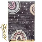 فرش کودک طرح کهکشان های شب کد 25KM0120