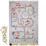 فرش کودک طرح خیابان شهری کد F10A7101270 - فرش نارسیس